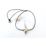 Silver necklace- Cycladic head