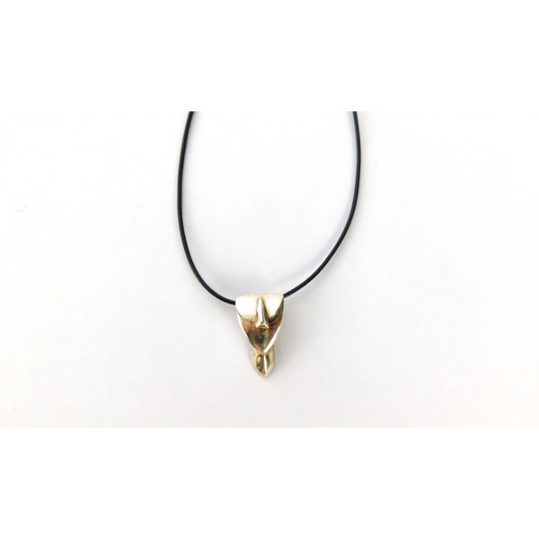 Silver necklace- Cycladic head
