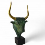 Minoan Bull Head Sculpture