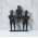Bronze "Cycladic Solidarity" Sculpture – Triple Figurine Complex