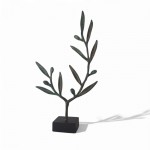 Olive branch bronze sculpture