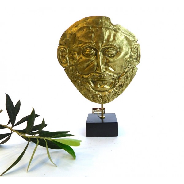Mask of Agamemnon on a base