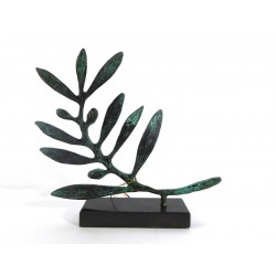 Olive branch sculpture