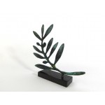 Olive branch sculpture