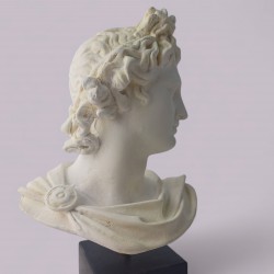 Bust of Apollo on Base – Replica of Ancient Greek Sculpture