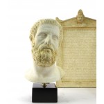 Head of a statue of Hippocrates