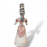 Minoan snake goddess figurine