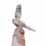 Minoan snake goddess figurine