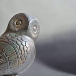 Athenian Owl of Athena – Bronze Patina Ceramic Statue (14 cm / 5.5 in) Athenian Owl of Athena – Bronze Patina Ceramic Statue (14 cm / 5.5 in)