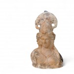 Athena Bust Terracotta Lekythos