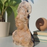 Athena Bust Terracotta Lekythos