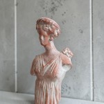 Winged Figure Terracotta Figurine – Ancient Neapolis Kavala (18.5 cm)