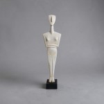 Cycladic idol 