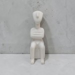 Seated Cycladic Figurine – Early Cycladic II Period (2800–2300 BC) Seated Cycladic Figurine – Early Cycladic II Period (2800–2300 BC)