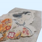 Ancient Thera Fresco Replica – «The Lady of Akrotiri» (20x24 cm) Ancient Thera Fresco Replica – «The Lady of Akrotiri» (20x24 cm)