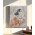 Ancient Thera Fresco Replica – «The Lady of Akrotiri» (20x24 cm)