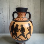 Running race Panathenaic amphora