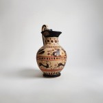 Ancient Greek Rhodian Oenochoe Jug – Wild Goat Style (7th Century BC) Ancient Greek Rhodian Oenochoe Jug – Wild Goat Style (7th Century BC)