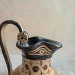 Ancient Greek Rhodian Oenochoe Jug – Wild Goat Style (7th Century BC) Ancient Greek Rhodian Oenochoe Jug – Wild Goat Style (7th Century BC)