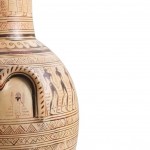 Ancient Greek Geometric Amphora – Ritual Dance & Procession (8th Century BC)