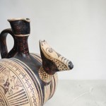 Barrel-shaped oinochoe