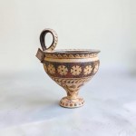 Minoan Kamares Chalice – High-Handled Goblet (Phaistos Palace)