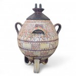 Minoan vase with lid