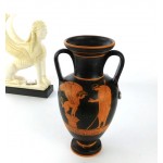 Red-figure amphora, Oedipus & Sphinx