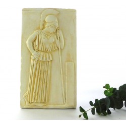 Thoughtful Athena relief