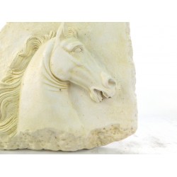 Bas-relief horse